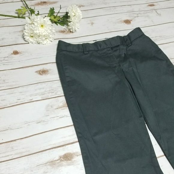 J. Crew City Fit Slate Grey Slacks - Picture 3 of 7